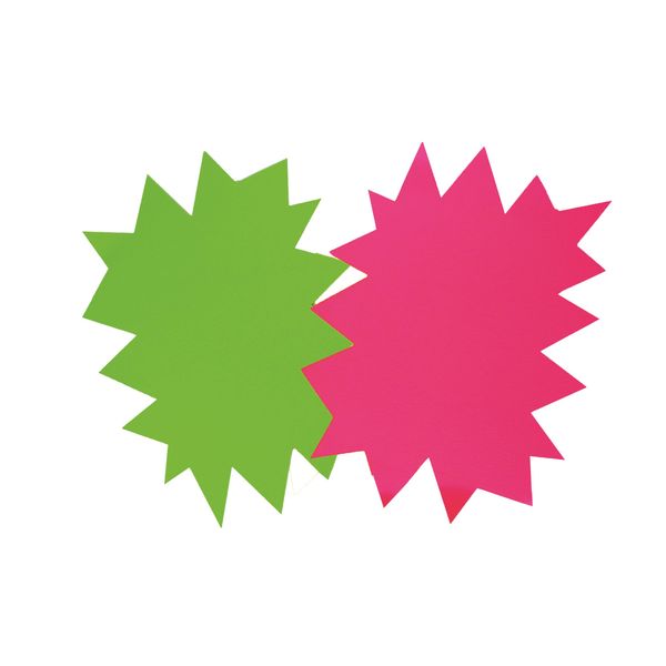 P.50 Fluorescent Pink/Green Explosions 8 x 12 cm 780 g