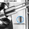 KEWAYO 5pcs NPT Pipe Tap Set Thread Forming Taps Pipe Taps 1/8" 1/4" 3/8" 1/2" 3/4" Threading Pipe Tap Set Pipe Threading Tools