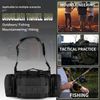 Tactical Molle Fanny Pack EDC Small Sling Pack Foldable Hand Carry Handlebar Bag