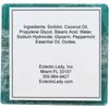 Peppermint Glycerin Soap by Eclectic Lady, 4 oz Bar