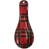 The Leonardo Collection Red Tartan Spoon Rest