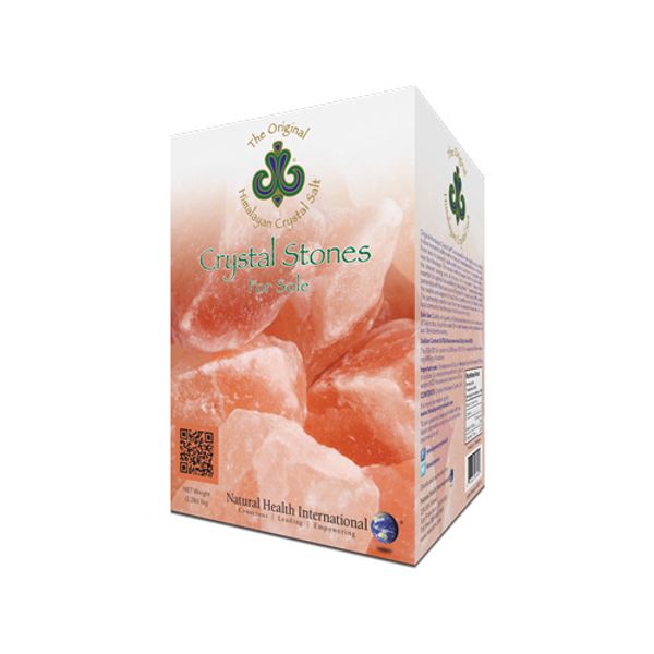 Original Himalayan Crystal Salt® Crystal Stones 1 kg by Symphony Natural Health