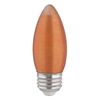 2W =20W LED Candle Light Thread Amber Spun Chandelier C11 E26 Base Warm White
