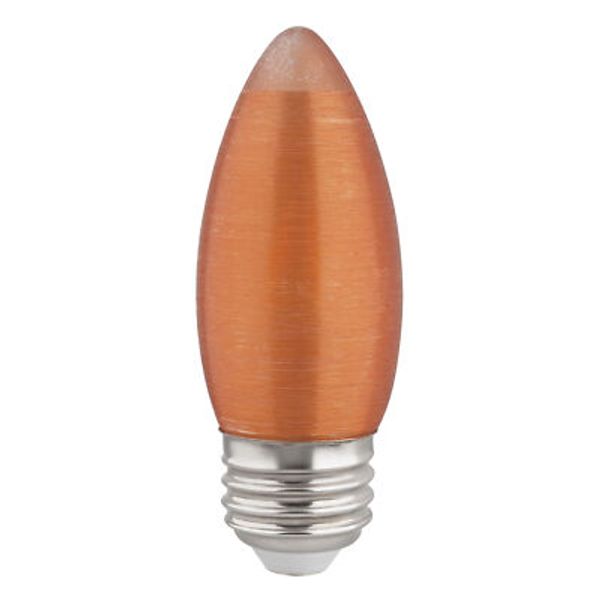 2W =20W LED Candle Light Thread Amber Spun Chandelier C11 E26 Base Warm White