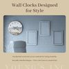 Wood Take Life Coffee Wall Clock, 13.75",Brown