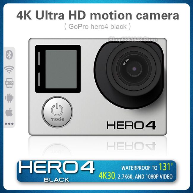 Buy the GoPro HERO 12 Black Action Camera 4K Video - Waterproof