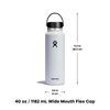 Hydro Flask Wide Mouth Bottle with Flex Cap Black 40 oz