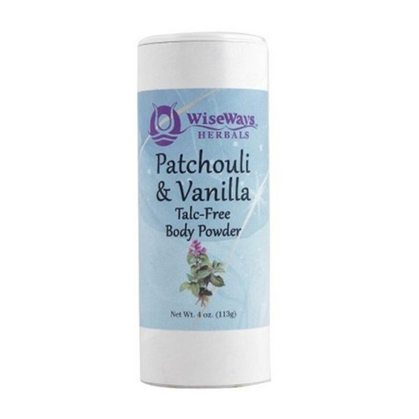 Patchouli And Vanilla Body Powder 4 Oz
