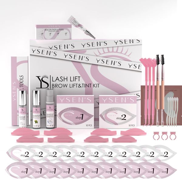 2023 Version Lash Lift Kit, Professional Complete, Lasts 6-8 Weeks, Oversized Gift Box, Suitable for Salon & Home use