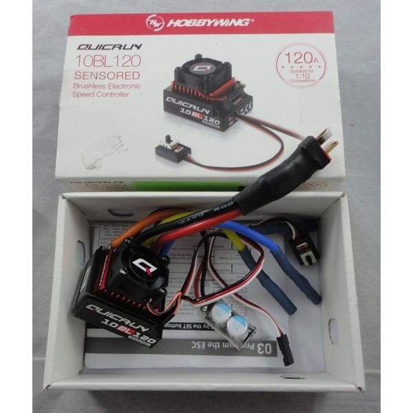 Hobbywing BL120 Sensored Brushless Motor Speed Controller ESC (needs new fan)