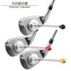 Golf Alignment Rod Club Direction Indicator Alignment Stick Swing Angle Assistant Shot Alignment (Red)
