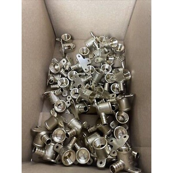 Case Of 4 91/2" PEX BRASS DROP EAR ELBOW Crimp Fitting SharkBite UC334LF