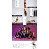Exercise Set - Neat Relieves Massage Training Elastic Bands - Great for Refreshing Desk Work (Purple)