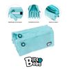 Grafoplás 37543331 Case 4 Compartments, Pastel Blue, 23 x 12 cm, Bits & Bobs