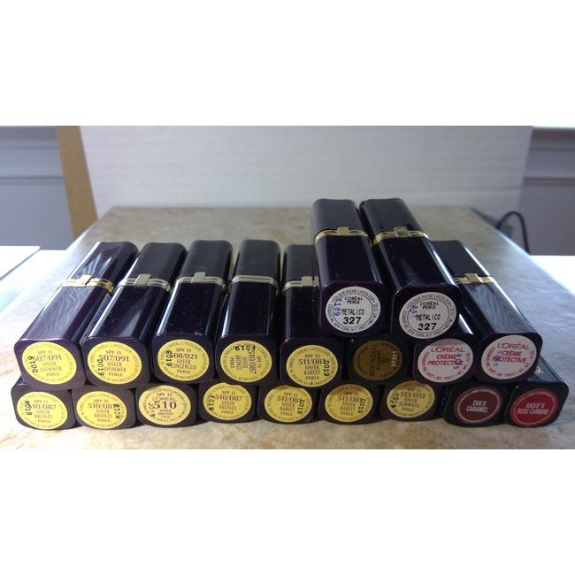 Loreal LipColour  Lipstick 508/021 sheer gingerglo perle  old formula rare