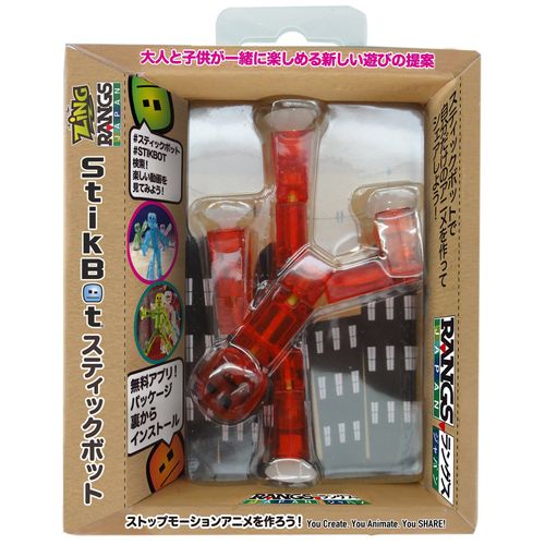 ラングスジャパン(RANGS) スティックボット シングルパック S1 レッド