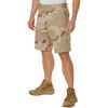 Rothco P/C Bdu Short, Tri-Color Camo, Large