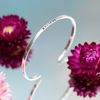 Tuscany Silver Women's Sterling Silver Believe Message Torque Bangle