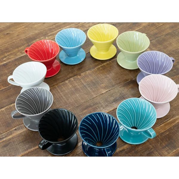 Hario V60 Ceramic Coffee Dripper Purple Heather - Size 02