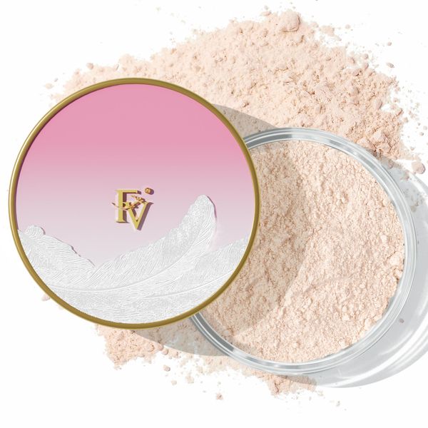 FV Translucent Setting Powder, Oil-control & Lightweight Loose Face Powder, Matte Finish & Long Lasting Baking Powder Makeup for All Skin Types, Vegan Formula, Shade: Translucent