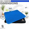 Enhanced Gel Cushion for Sciatica and Tailbone Pain | Breathable and Comfortable