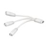 ledscom.de 3-Way Distributor for Spider Plug-in System, 0.25m, White