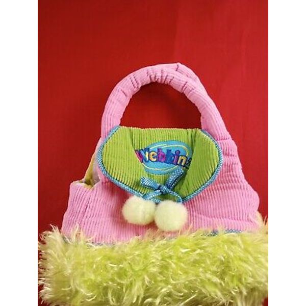 Webkinz Ganz Pink Green Carry Purse Bag Tote Carrier *521