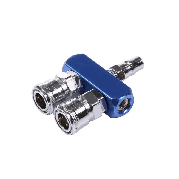 Air Compressor, Double Air Coupler, Air Chuck, Line Coupler, Branching, Expansion, One-Touch Connection, Joint