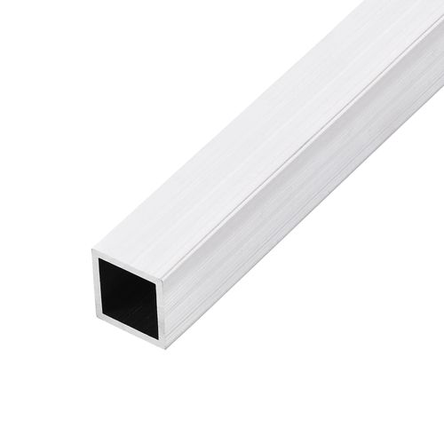 METALLIXITY Square Aluminum Tube (25mm x 25mm x 1.5mm x 300mm), 6063 Aluminum Tubing - for Home Furnishing, Machinery