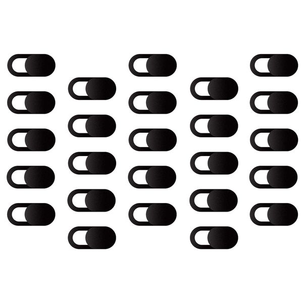 ReFind [25pcs] Camera Cover Slide Blocker – Privacy Sticker and Webcam Protector for Laptop, PC, MacBook, iPhone, Android and Computer Accessories