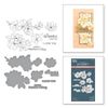 Spellbinders Spring Magnolias Press Plate, Metal