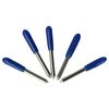 vhbw 5x Plotter Knives Compatible with Vinyl Express Cutting Plotter - 60° Cutting Angle