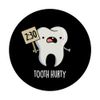 Tooth Hurty Funny Tooth Pun PopSockets Adhesive PopGrip