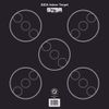 Maple Leaf S3DA 3D Target Face Black ASA 25 pk.