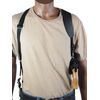 Barsony Horizontal Shoulder Holster for Ruger GP100 Right