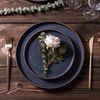 Ceramic Dinnerware Sets for 6, High Edge Stoneware Plates and Bowls Set, Chip an