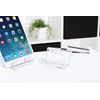 Wedo 601716 Universal Tablet Stand Crystal Clear with Adhesive