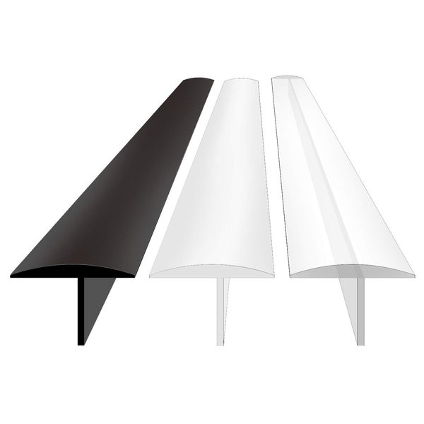 Silicone Stove Counter Gap Cover, Extra Long 30 Inch (for 3-25mm Gap) Kitchen Range Gap Filler, 4/5 Deep Insert Tab, Heavy 10 oz, One Size Fit 21&25 (Set of 2, Black)
