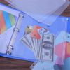 Antner 12 Pack Binder Pockets Letter Size 3 Holes 11.4" x 9.8" Zipper Binder Folders for 3-Ring Binder Loose Leaf Bags, Waterproof Binder Pouch Document Filing Bags