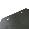 Pair Universal Angled Semi-Truck Mud Flap HD Polymer Splash Guard Mudflap 24*24"