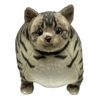 Fatty Zoo Kitty, Tabby, Cat Plush, Round Cat, Fat Cat
