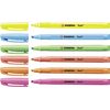 Highlighter - STABILO flash - Pack of 6 - Assorted Colours