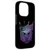 Case for iPhone 14 Pro Transformers Decepticon Big Face Retro Badge