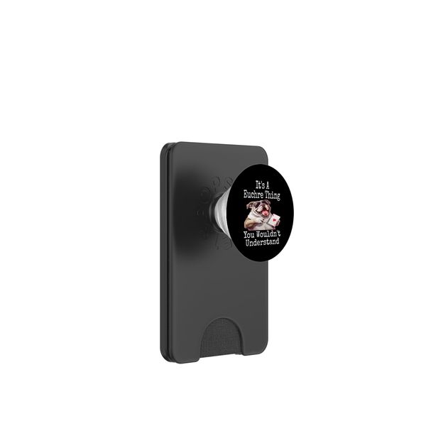 Funny It's A Euchre Thing You Wouldn't Understand Card Game PopSockets PopWallet for MagSafe