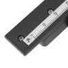 Neufday Microscope Moveable Stage Caliper, Professional Attachable Mechanical X-Y Moveable Stage Caliper With Scale for Microscope