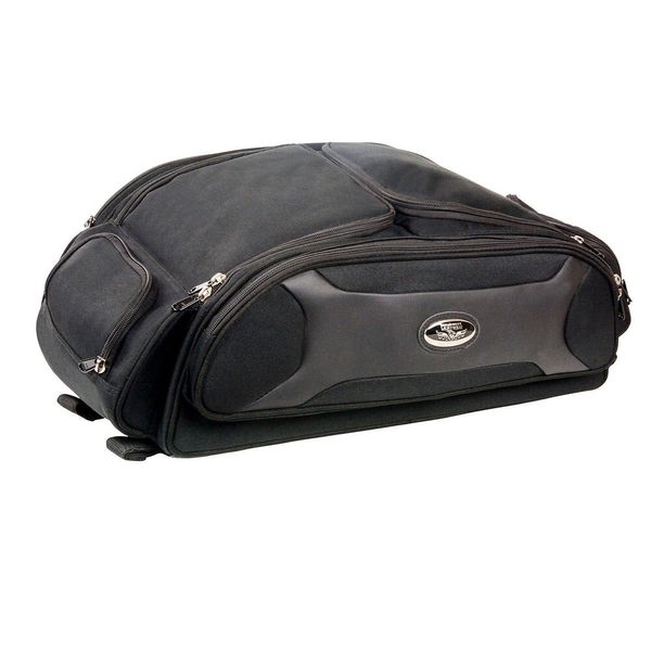 Milwaukee Performance MP8107 Medium Long Textile Motorcycle Back Trunk Rack Bag