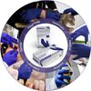 AMMEX Indigo Nitrile Disposable Exam Gloves, 3 Mil, Latex/Powder Free, Food-Safe, Textured, Non-Sterile, X-Large, Box of 100