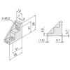 SUS D Bracket SS-CN SFJ-016N, Pack of 10