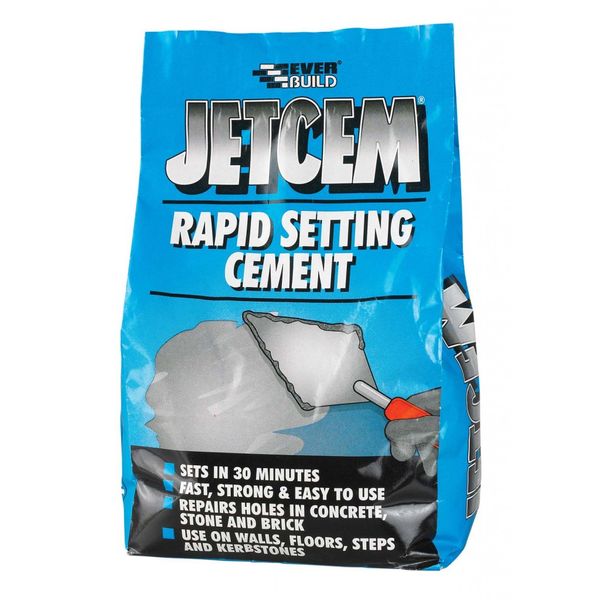 Everbuild Jetcem Rapid Setting Cement 3kg (583928)