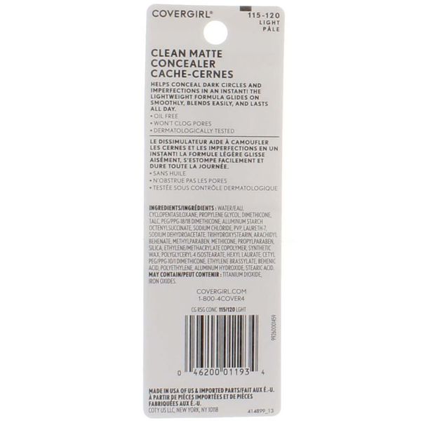 CoverGirl Ready Set Gorgeous Light Concealer -- 2 per case.